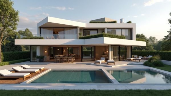 Optimiser le design des maisons haut de gamme pour le luxe durable