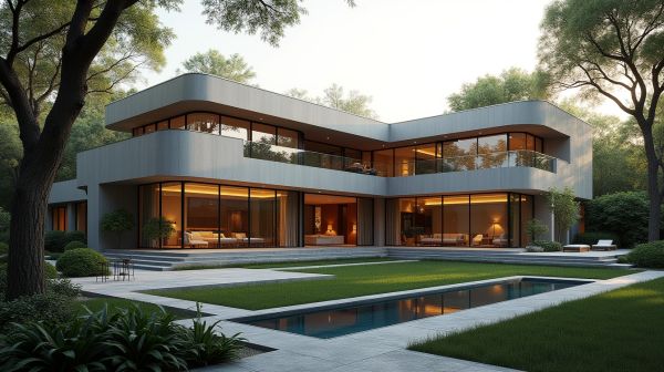 Optimiser le design des maisons haut de gamme pour le luxe durable
